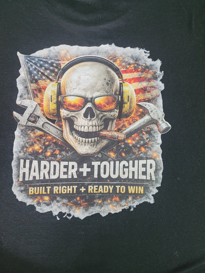Harder + Tougher Tee | KLF Punk Workwear