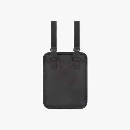 Black and yellow KLF Brand Workwear Tool Tote detail view