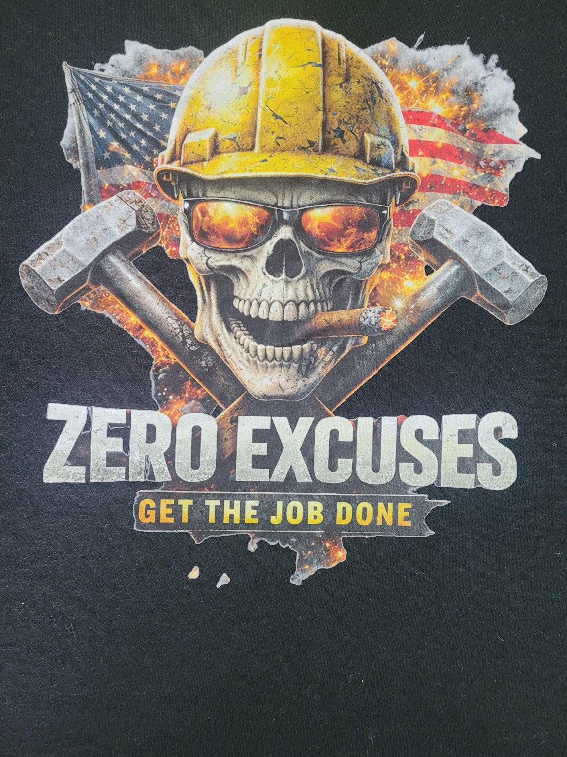 Zero Excuses Tee | KLF Punk Workwear