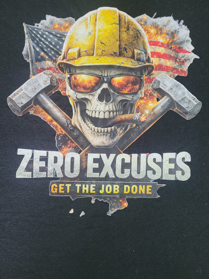 Zero Excuses Tee | KLF Punk Workwear