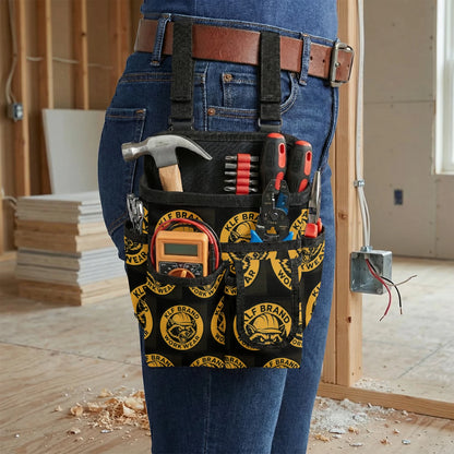 KLF Brand Workwear canvas tool tote product view