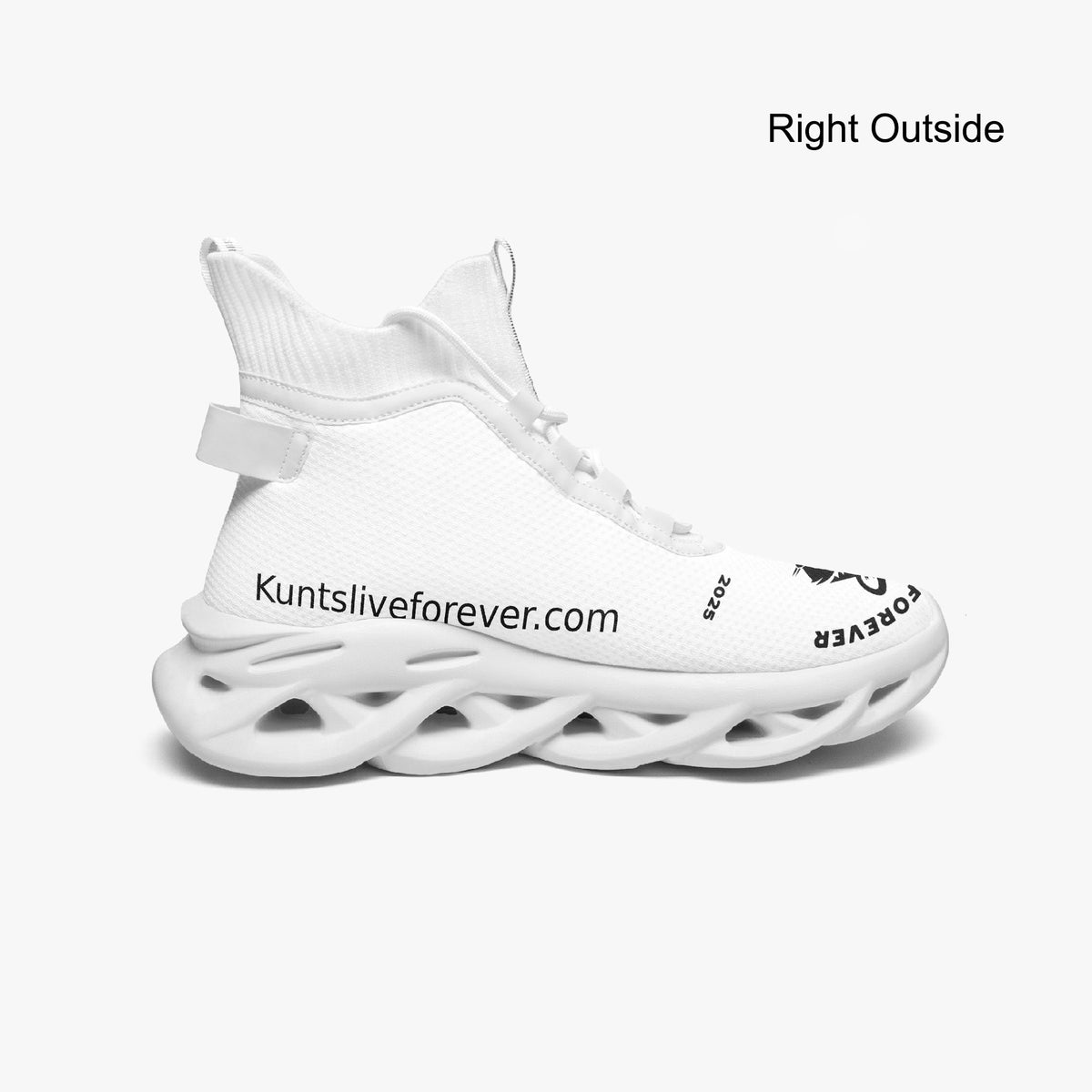 KLF “High-Top Bounce Mesh Knit Coon” Sneakers | KLF Streetwear — product image 5
