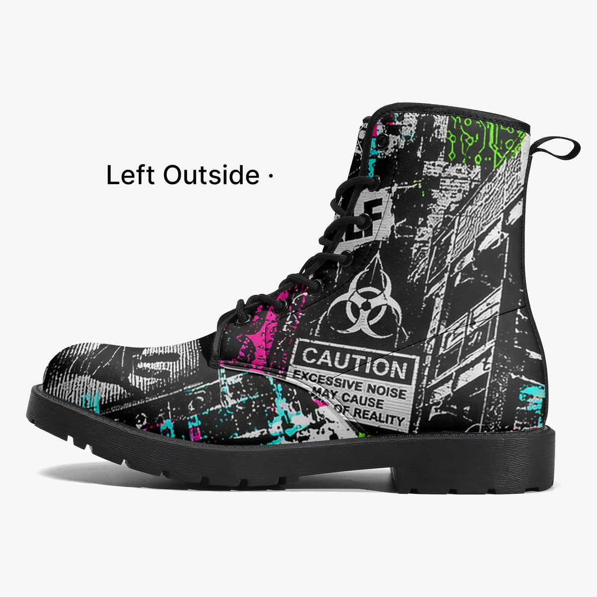 KLF System Failure Leather Boots — product image 1