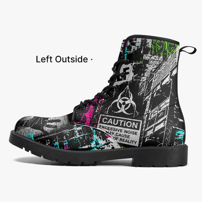 KLF System Failure Leather Boots — product image 1