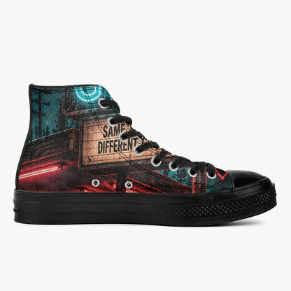 KLF Dead End High Top Canvas Shoes — product image 4