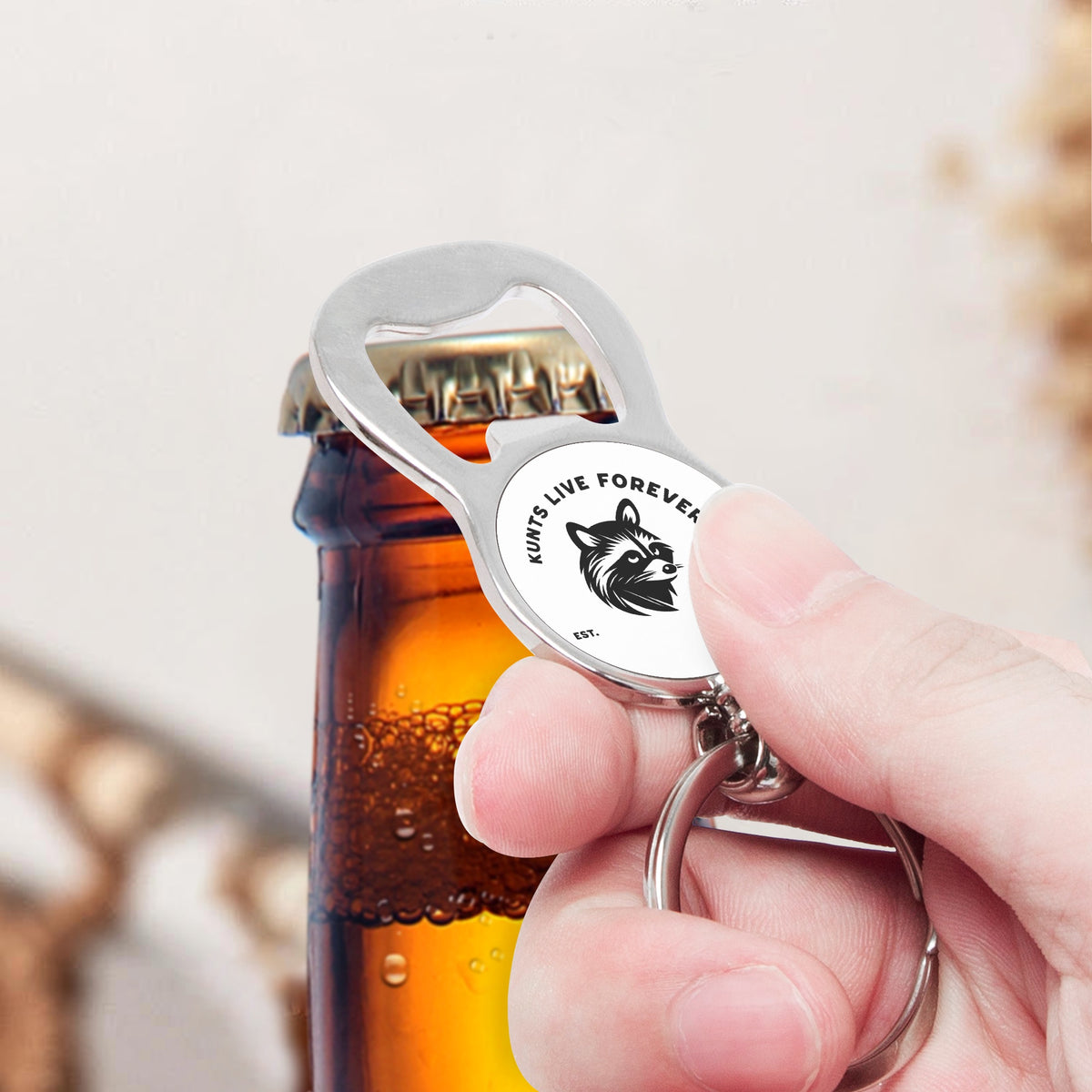 KLF “Coon” Bottle Opener Keychain | KLF Streetwear — product image 5