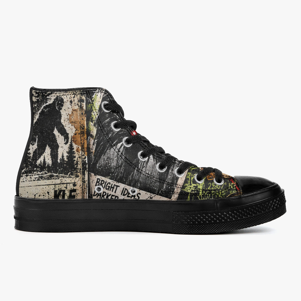 Cryptid Employee of the Month High Top Canvas Shoes — product image 4