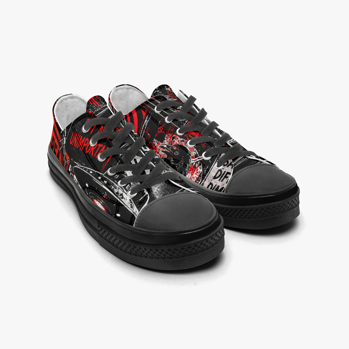 Reality Is Currently Unusual Low Top Canvas Shoes – product image 3
