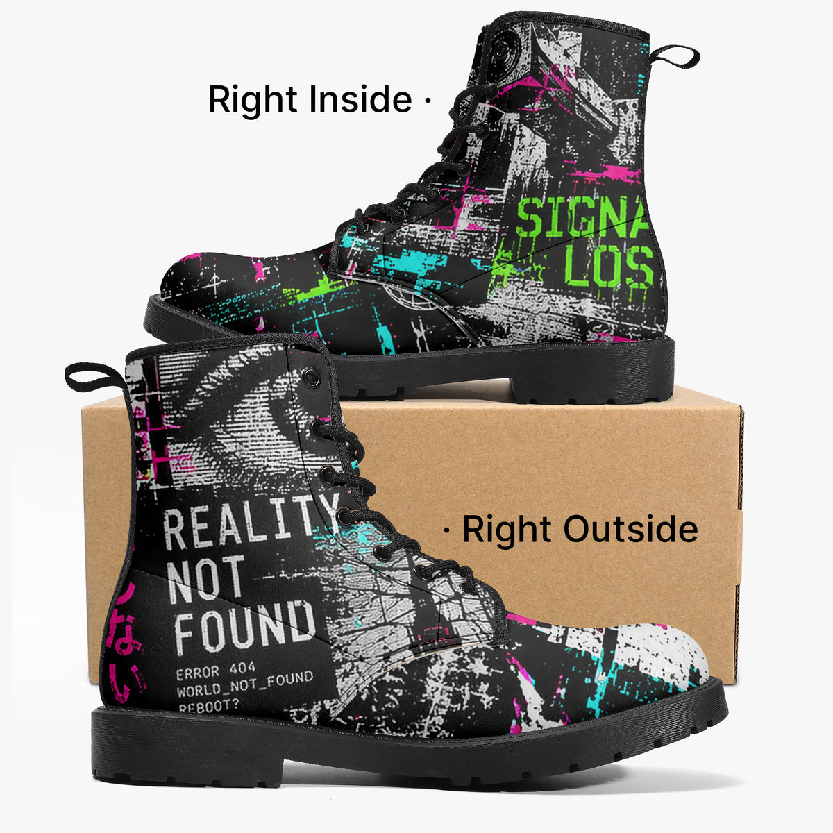 KLF System Failure Leather Boots — product image 5
