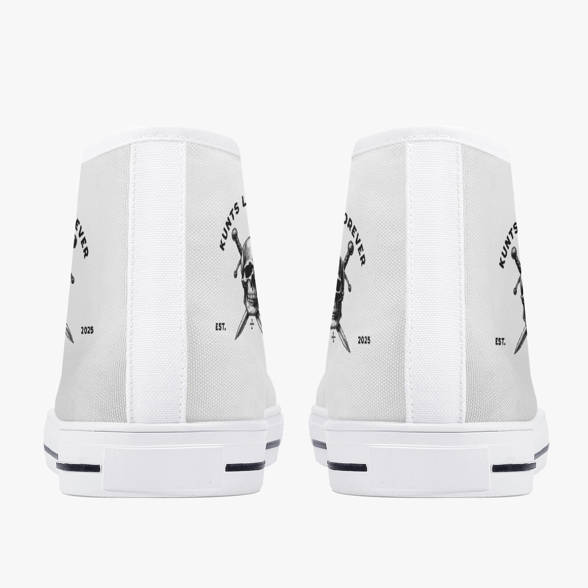 KLF “Kunts High-Top Canvas” Shoes | KLF Streetwear — product image 15