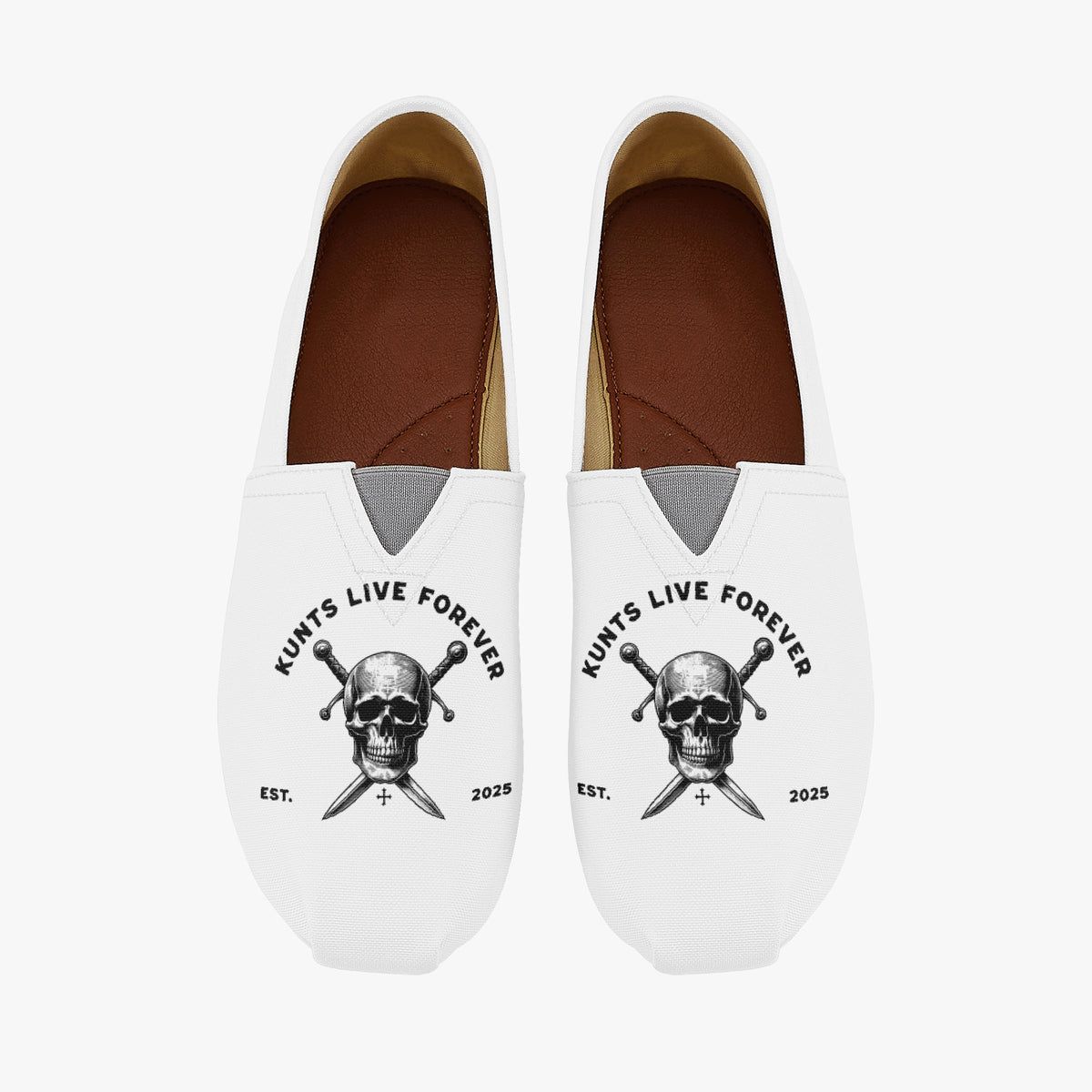 KLF “Kunts Canvas Slip-On” Shoes | KLF Streetwear — product image 5