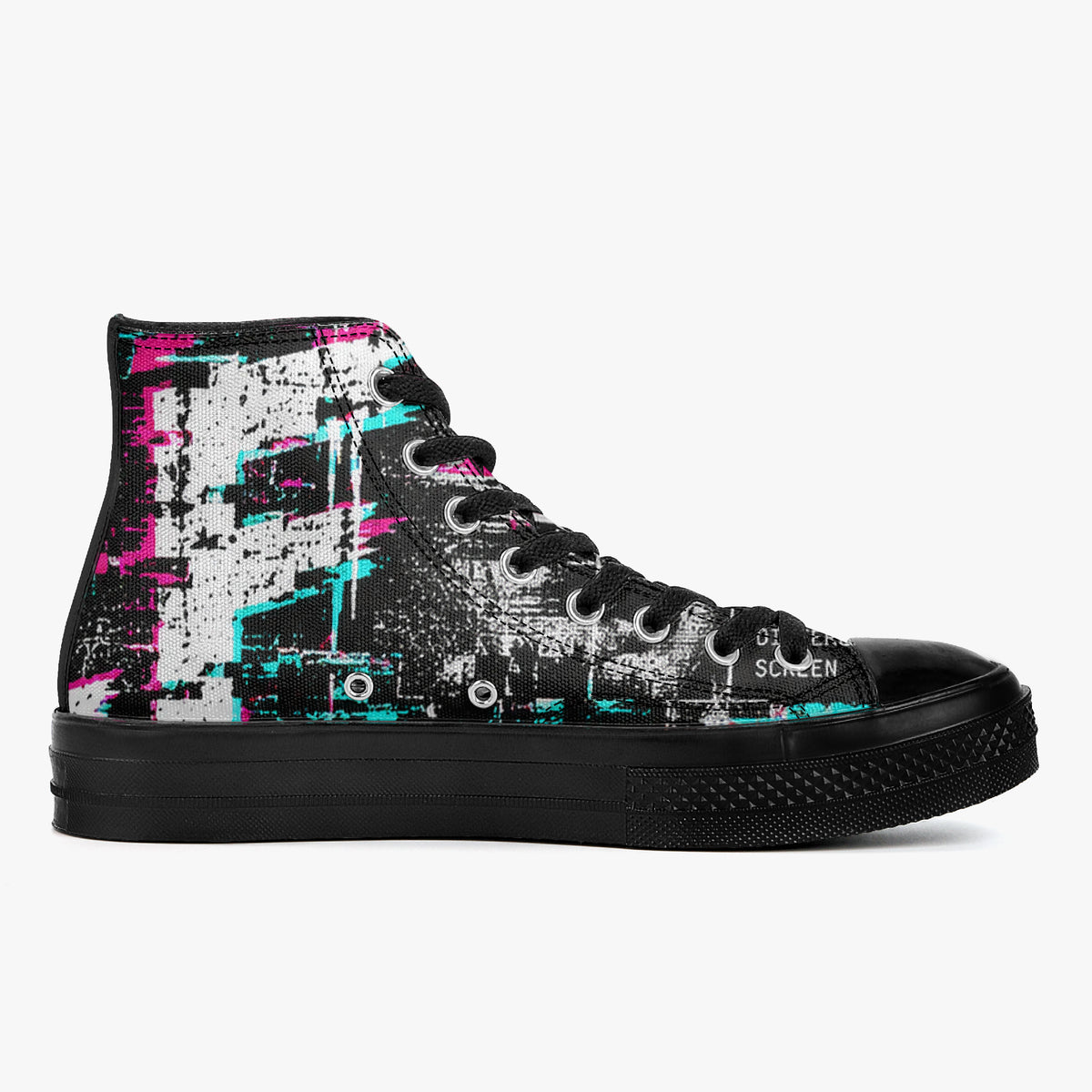 KLF System Failure High Top Canvas Shoes — product image 4