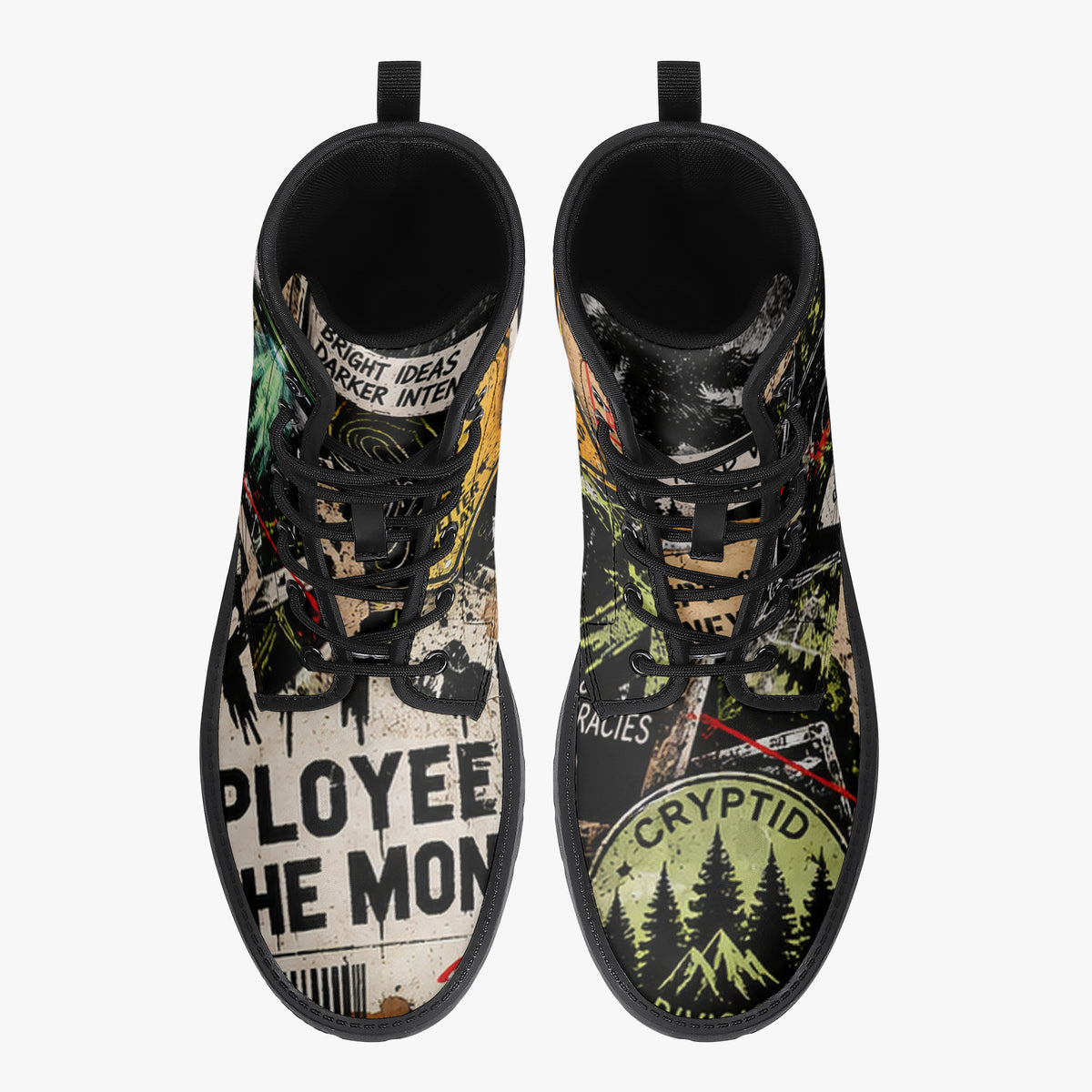 Cryptid Employee of the Month Leather Boots — product image 3