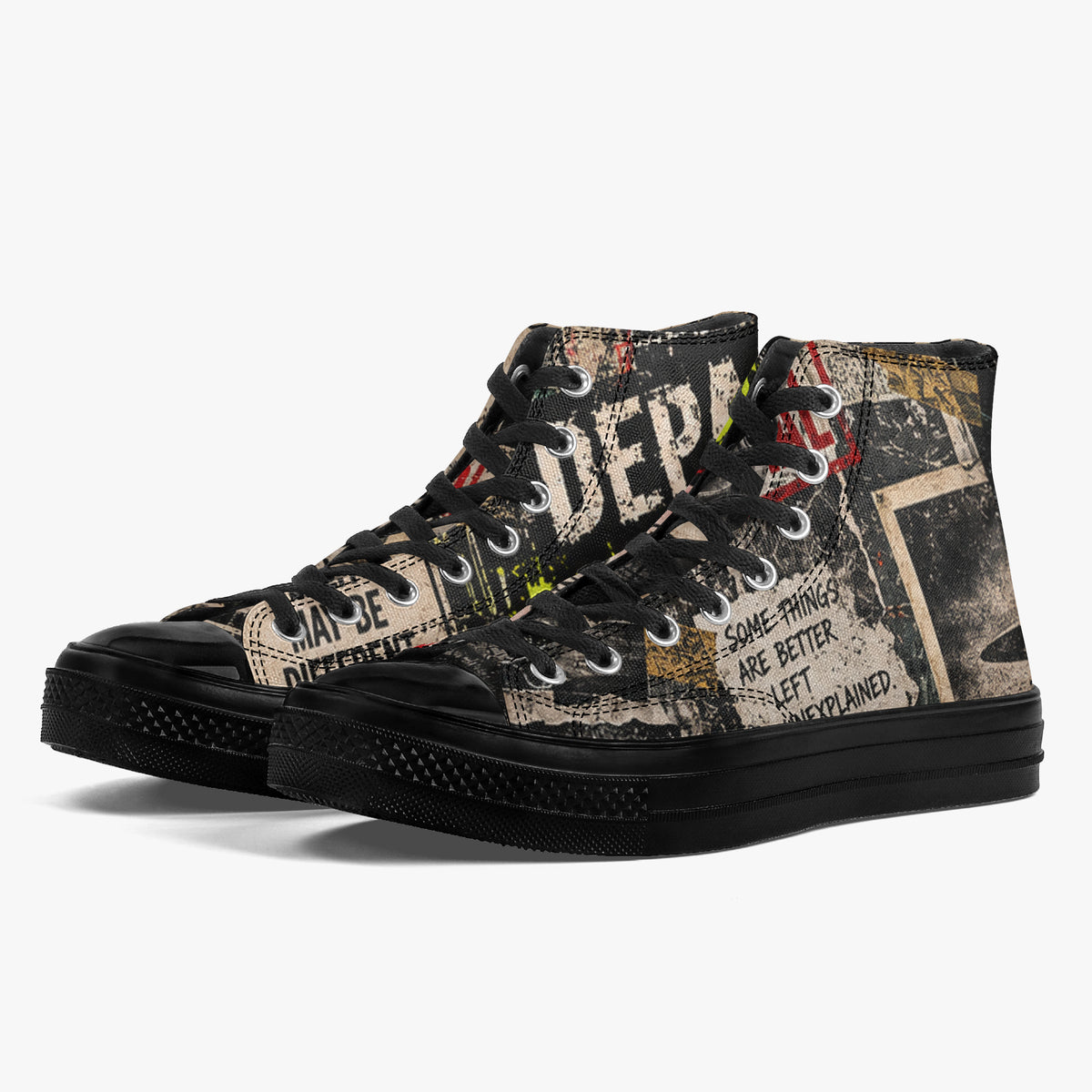 Department of Unexplained Bullsh*t High Tops — product image 10