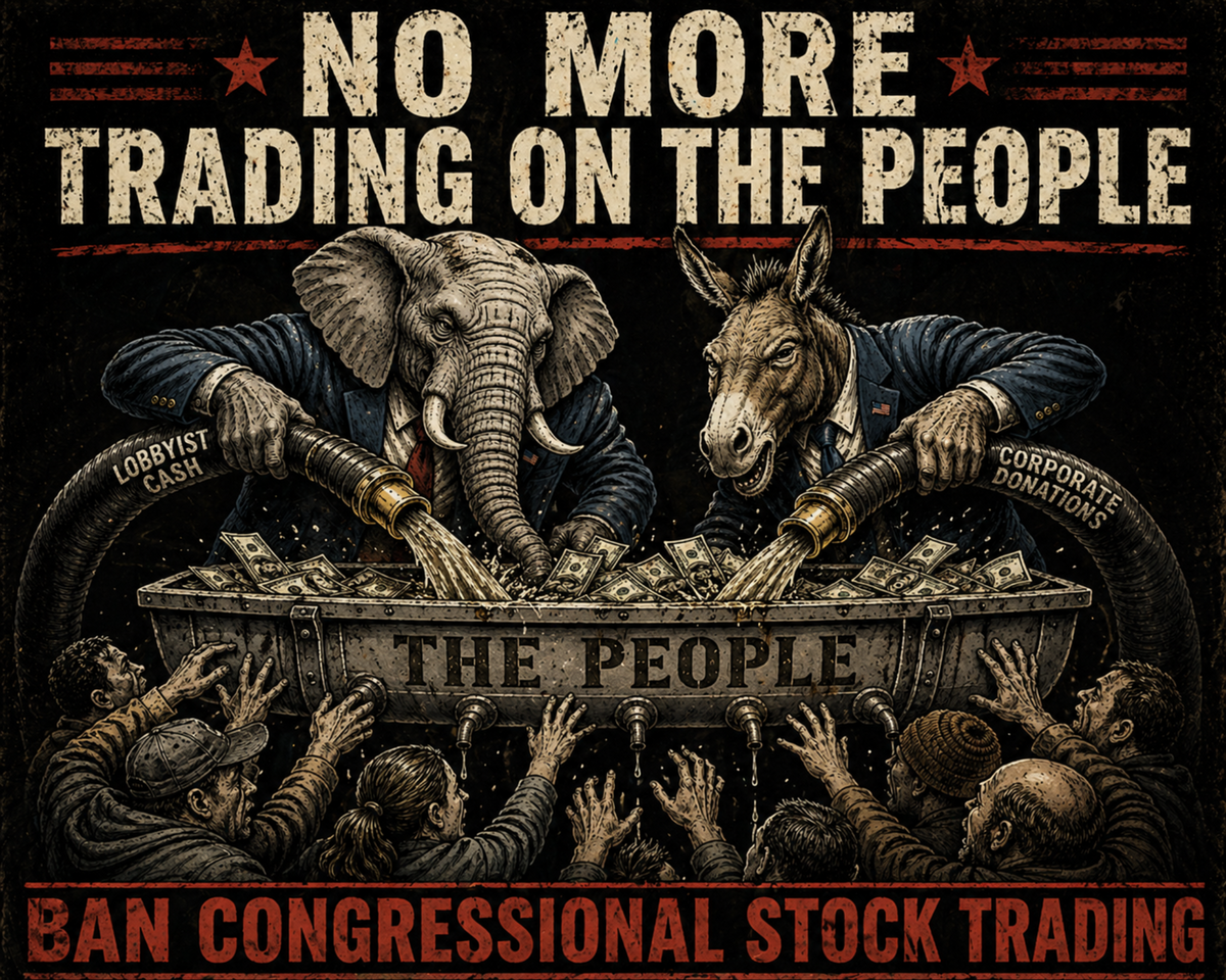 No More Trading on the People – Ban Congressional Stock Trading