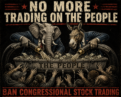 No More Trading on the People – Ban Congressional Stock Trading