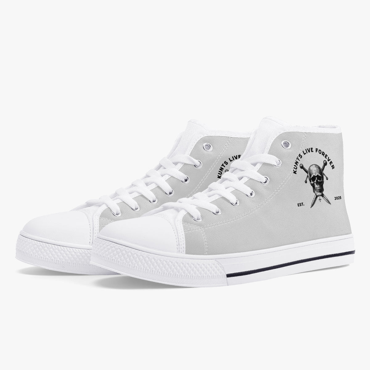 KLF “Kunts High-Top Canvas” Shoes | KLF Streetwear — product image 13