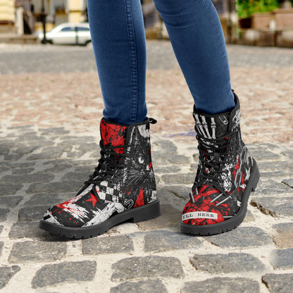 Death Club Leather Boots — product image 4