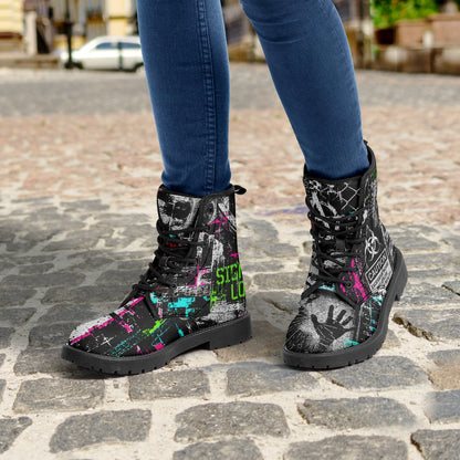 KLF System Failure Leather Boots — product image 4