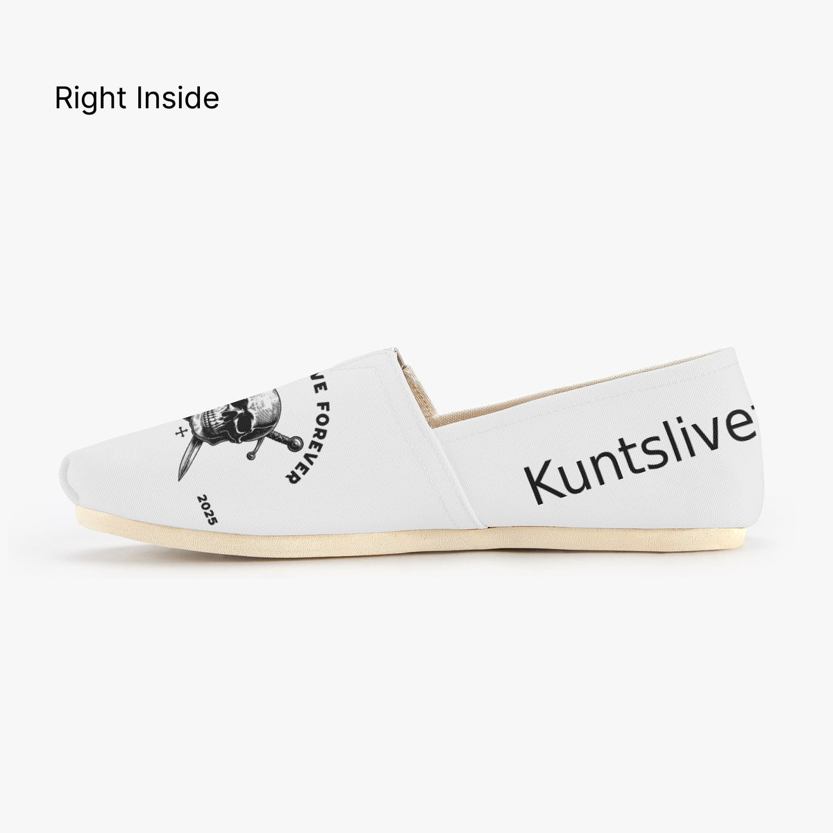 KLF “Kunts Canvas Slip-On” Shoes | KLF Streetwear — product image 3