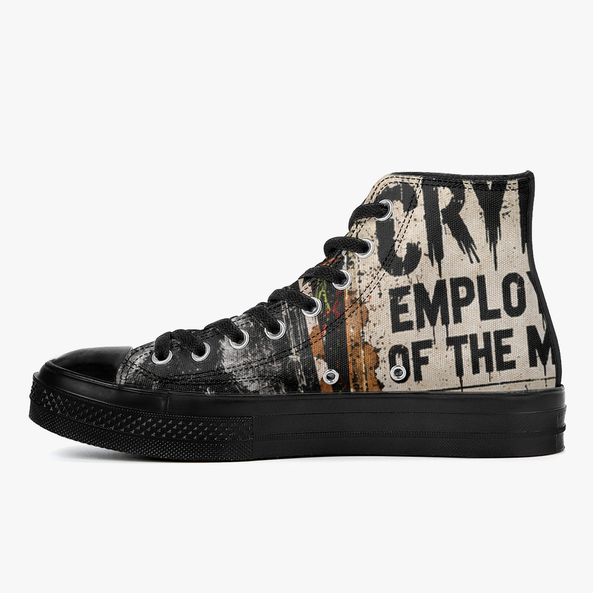 Cryptid Employee of the Month High Top Canvas Shoes — product image 8