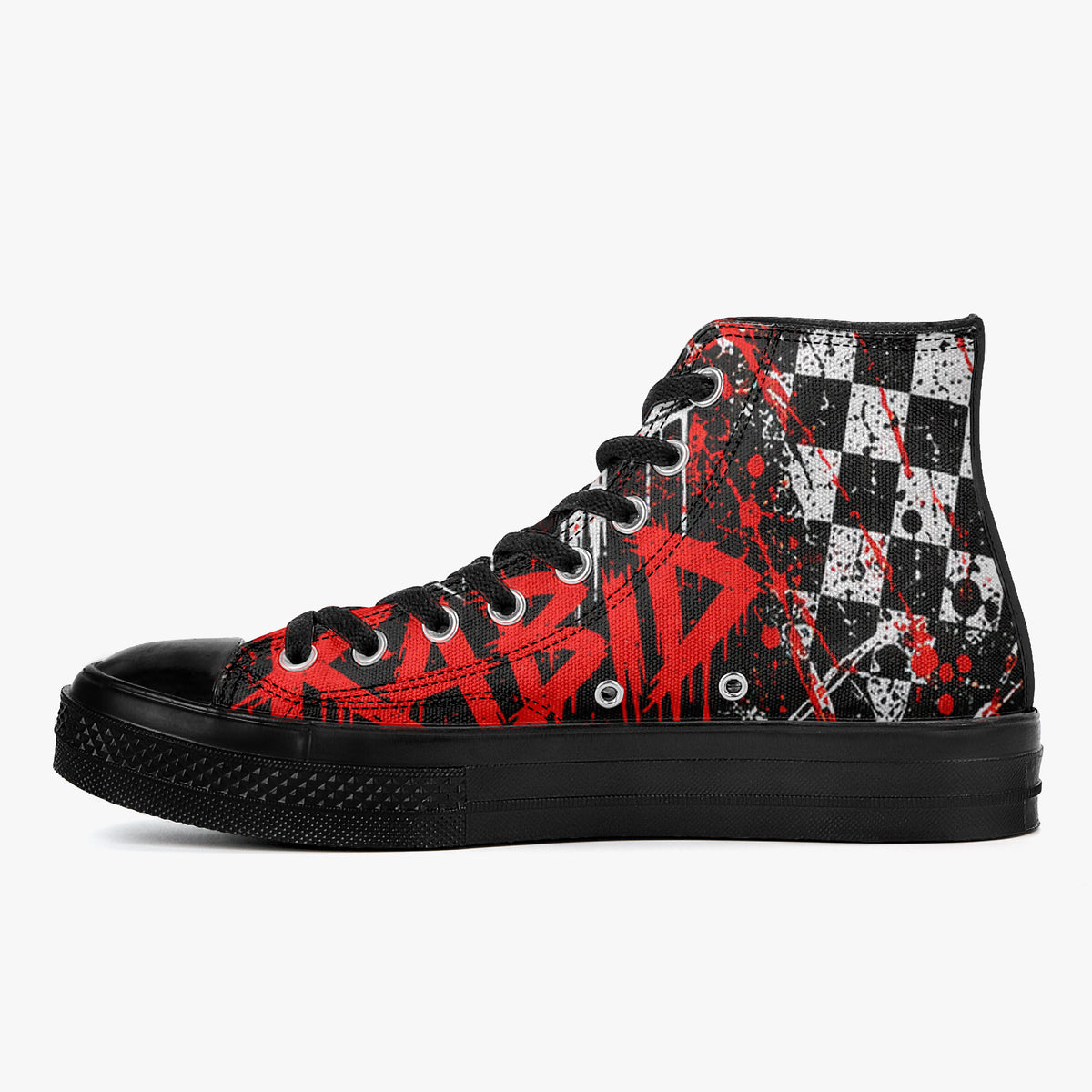 Rabid Raccoon High Top Canvas Shoes — product image 8