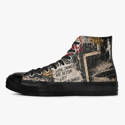 Department of Unexplained Bullsh*t High Tops — product image 2
