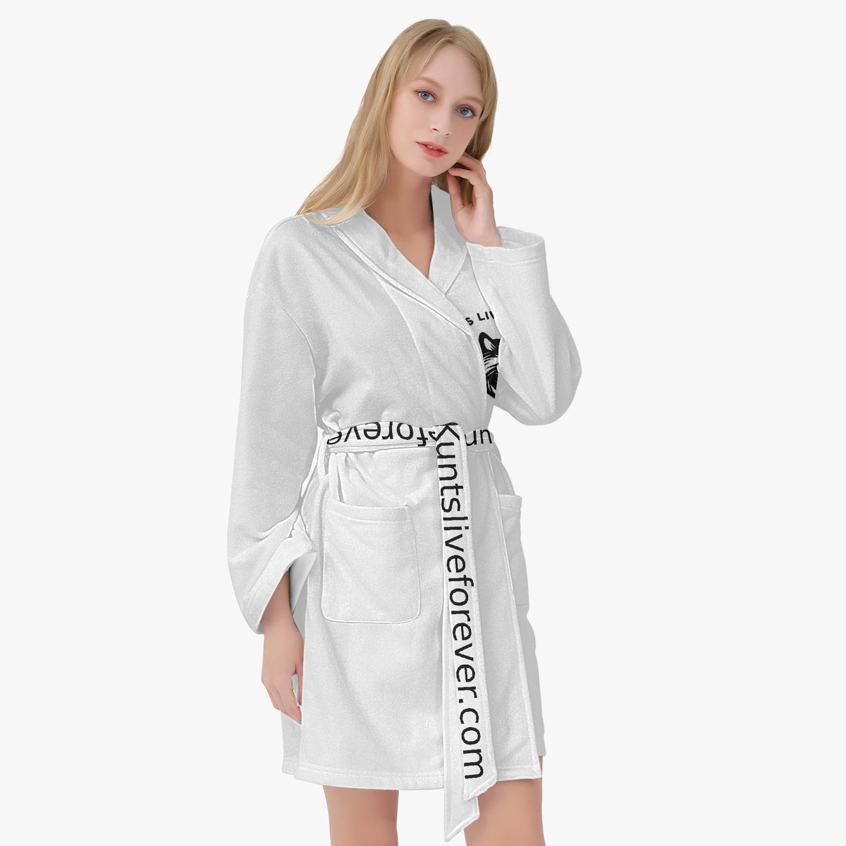 KLF “Women’s Loose-Fitting” Bathrobe | KLF Streetwear — product image 2