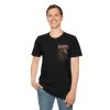 Male model wearing Kunts Never Die black KLF tee front view